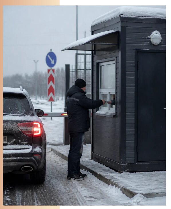 Изготовление и аренда зимних постов охраны в Петрозаводске