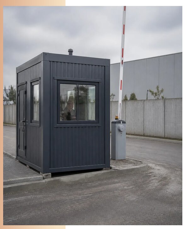 Металлические посты охраны в Петрозаводске изготовление и аренда